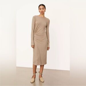 Vince Tan Midi Dress